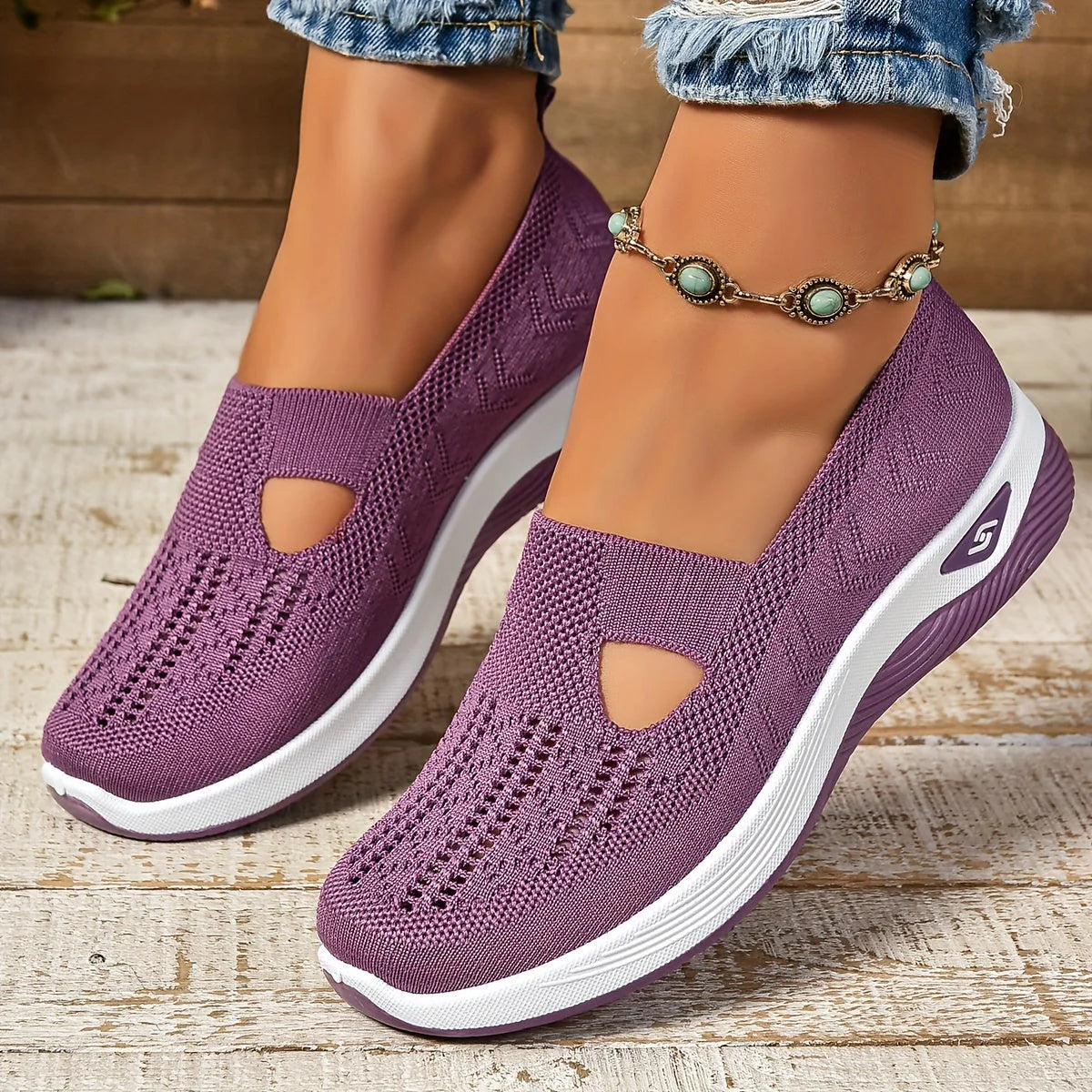 CloudWear™ – Baskets Orthopédiques Respirantes et Ultra Confortables pour Femmes