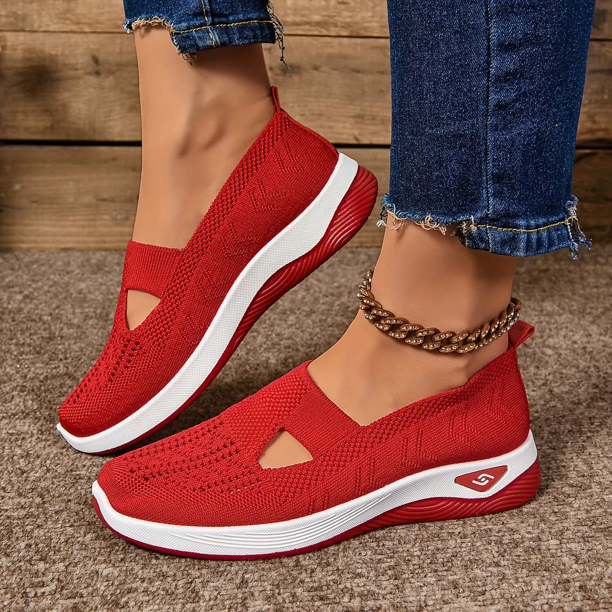 CloudWear™ – Ademend en Ultiem Comfortabele Orthopedische Sneakers voor Dames