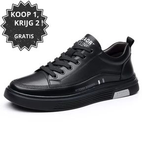 Monarch Wear - Casual leren sneakers Platte sport - [KOOP 1, KRIJG 2 GRATIS]