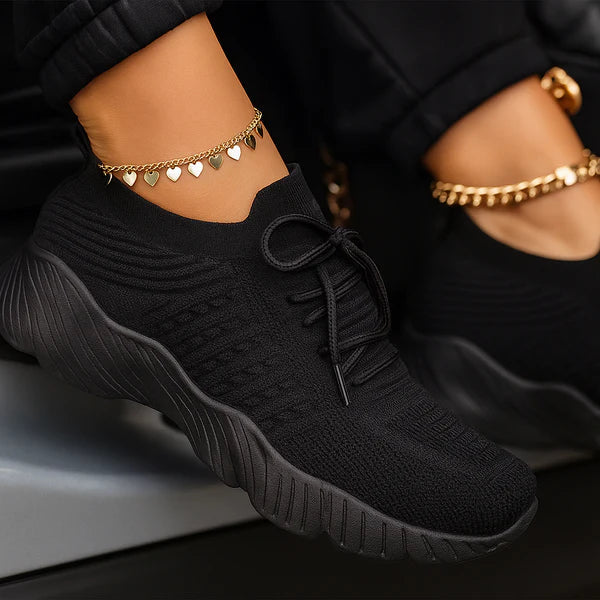 Monarch RespiraFlex sneakers – Ademend mesh met veters, EVA-zool