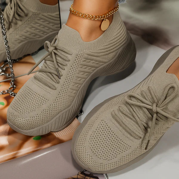 Monarch RespiraFlex sneakers – Ademend mesh met veters, EVA-zool