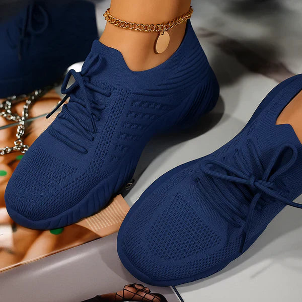 Monarch RespiraFlex sneakers – Ademend mesh met veters, EVA-zool