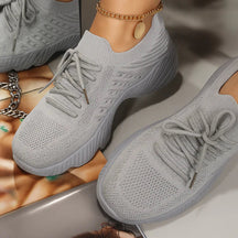 Monarch RespiraFlex sneakers – Ademend mesh met veters, EVA-zool