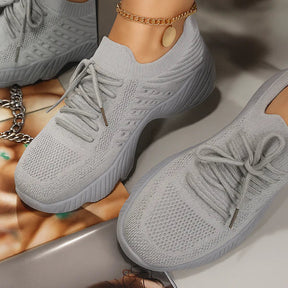 Monarch RespiraFlex sneakers – Ademend mesh met veters, EVA-zool