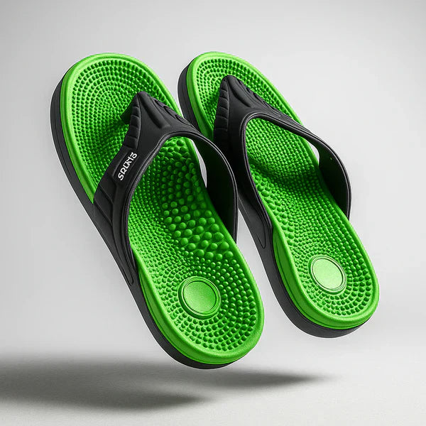 Monarch – Ademende massagesandalen – Zomercomfort 2025