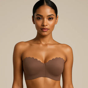 Monarch – Onzichtbare strapless push-up bh – Voorsluiting & verzamelend effect