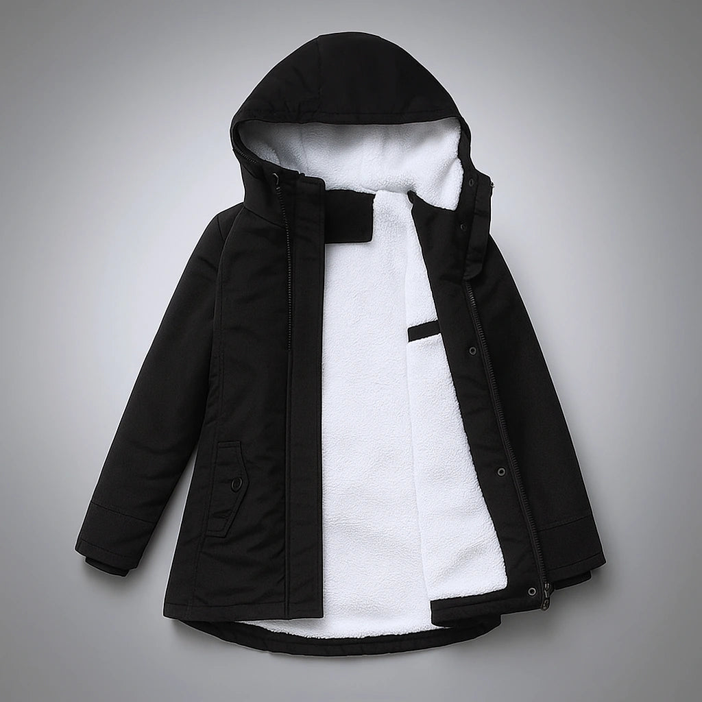 Parka CozyFleece™ à Capuche – Doublure Velours 2-en-1
