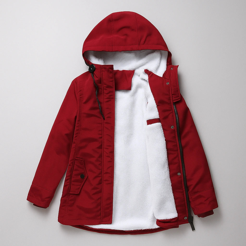 Parka CozyFleece™ à Capuche – Doublure Velours 2-en-1