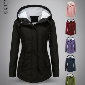 Parka CozyFleece™ à Capuche – Doublure Velours 2-en-1