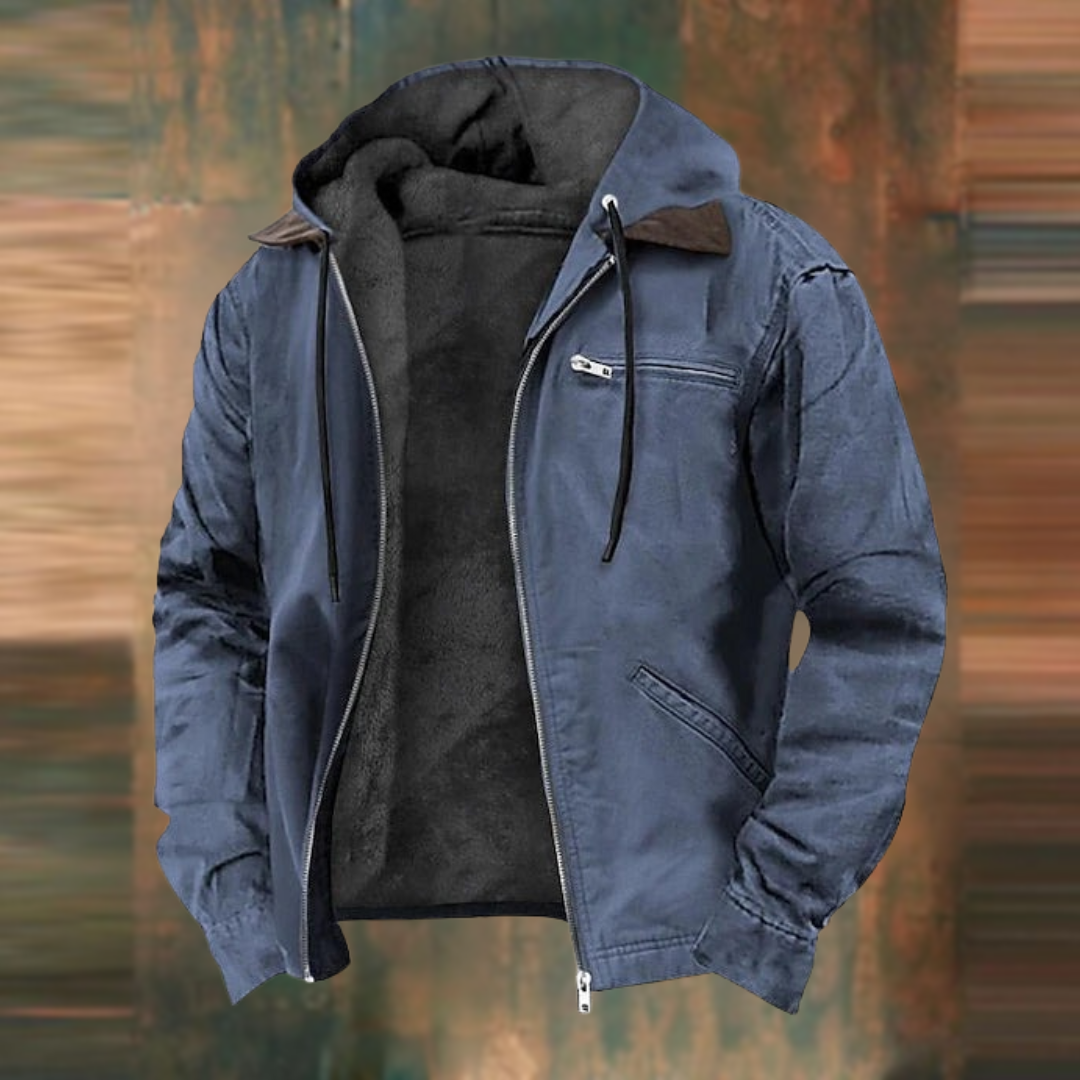 Foster | Heren Trendy Casual Heren Zip Jas