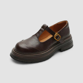 Jessica | Dames Platform T-Riem Casual Schoenen