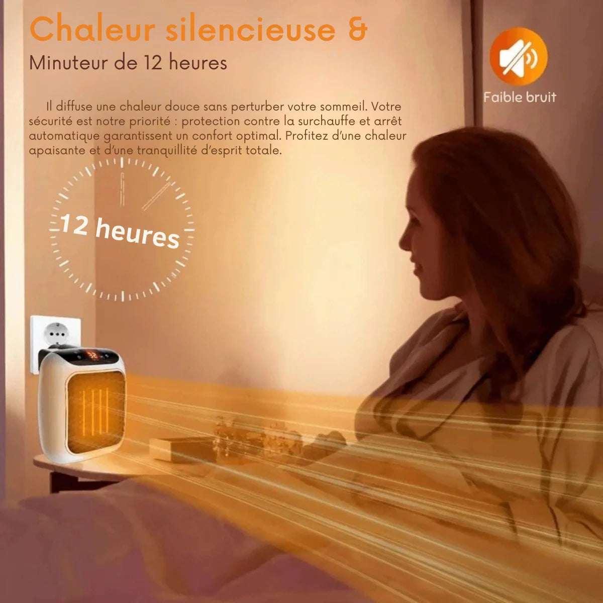 HeatWave™ - Chauffage mural portable