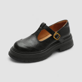 Jessica | Dames Platform T-Riem Casual Schoenen