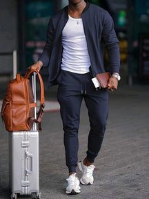 Tyler | Heren Casual Travel Set met Ritssluiting Jack