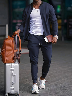 Tyler | Heren Casual Travel Set met Ritssluiting Jack