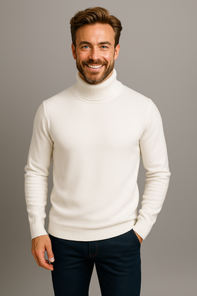Blaine | Heren Winter Turtleneck Trui in Gedurfde Kleuren
