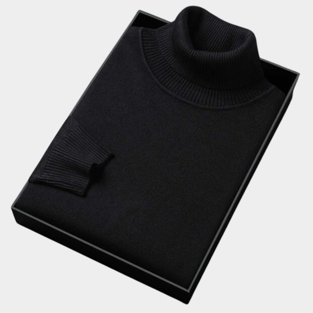 Zachary | Heren Winter Rollneck Pullover Trui