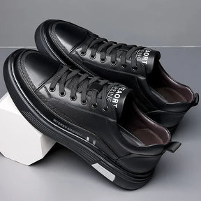 Monarch Wear - Casual leren sneakers Platte sport