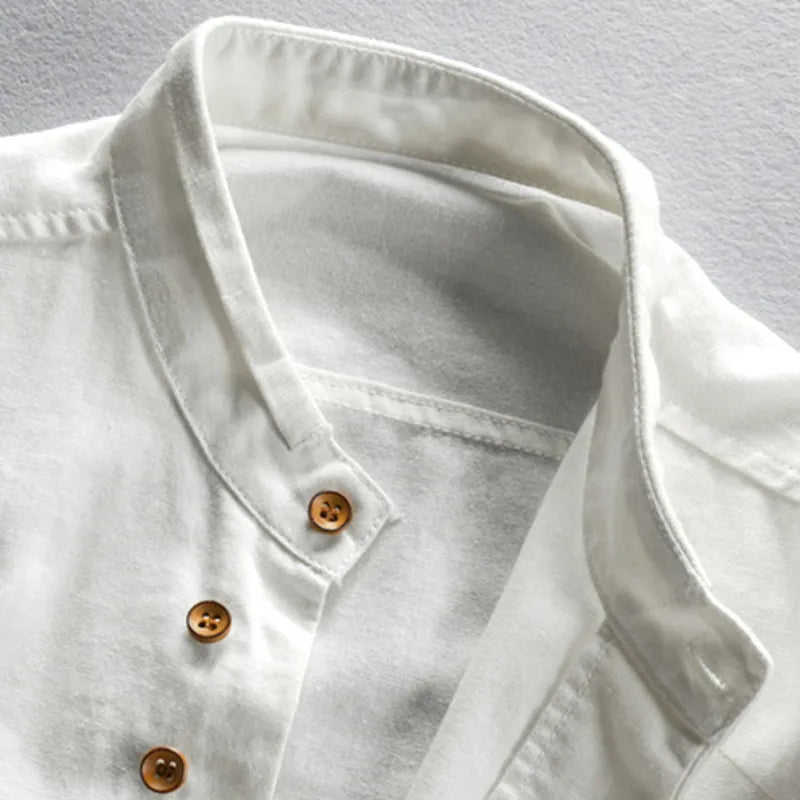 Monarch Wear - Mandarijnenkraag Overhemd Osaka™