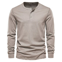 Brandon | Heren Lange Mouwen Shirt met Knopen