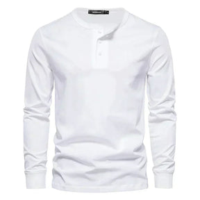 Brandon | Heren Lange Mouwen Shirt met Knopen