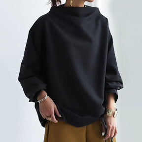 Olivia | Dames Oversized Trui met Hoge Hals