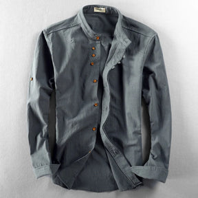 Monarch Wear - Mandarijnenkraag Overhemd Osaka™