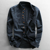 Monarch Wear - Mandarijnenkraag Overhemd Osaka™