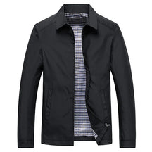 William | Heren Minimalistisch Rits Voorzijde Casual Jas