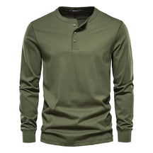 Brandon | Heren Lange Mouwen Shirt met Knopen