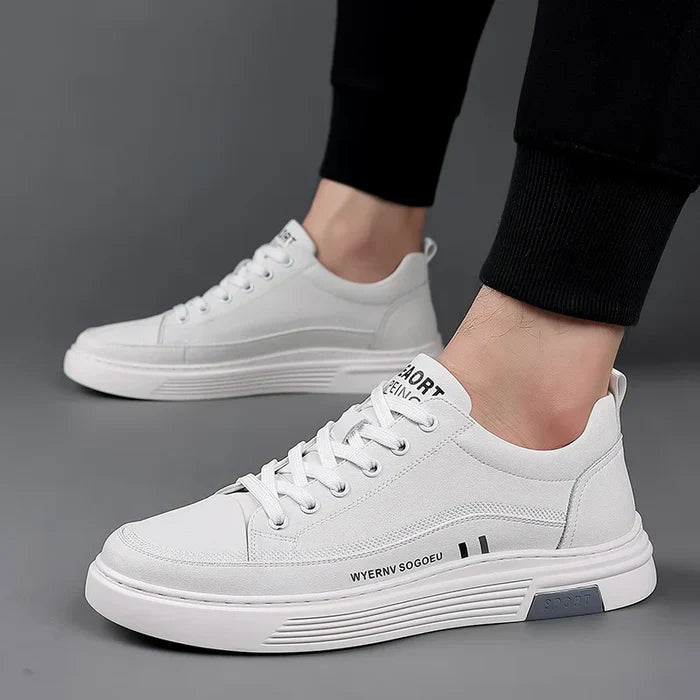 Monarch Wear - Casual leren sneakers Platte sport