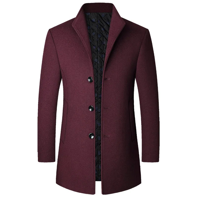 Wolmix Mantel Heren Business Casual