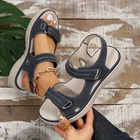 Monarch – Comfortabele damessandalen met ActiveStep™ klittenbandsluiting