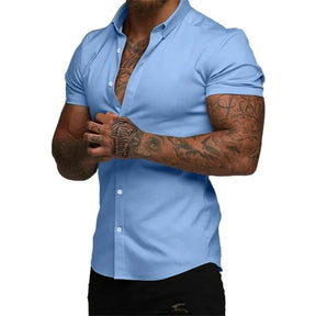 Chemise Slim Monarch EasyFit™ – Style et Confort avec Technologie Stretch 4D