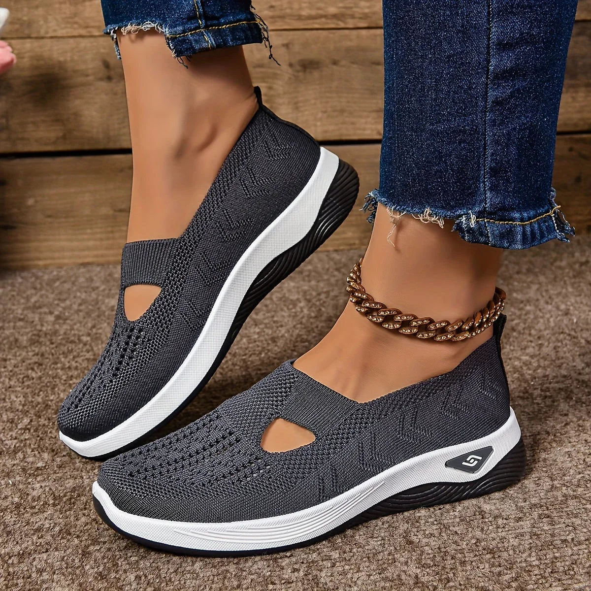 CloudWear™ – Ademend en Ultiem Comfortabele Orthopedische Sneakers voor Dames