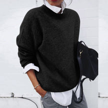 Kayla | Dames zachte wollen trui, elegant bij jeans of rok