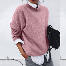 Kayla | Dames zachte wollen trui, elegant bij jeans of rok
