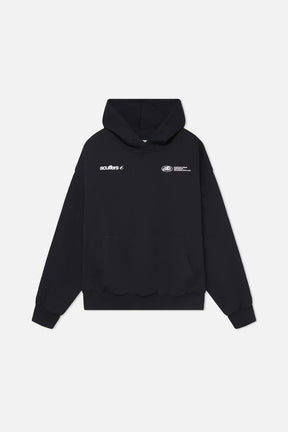 Nanda | Dames hoodie met ontspannen pasvorm en With love print
