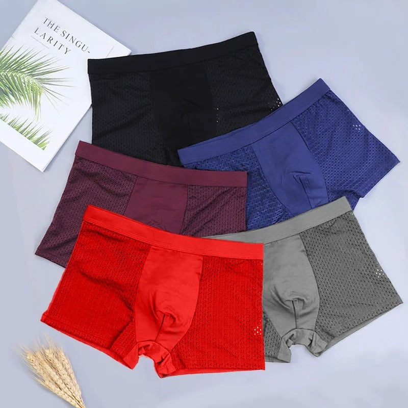 SoftLuxe™ – Lot de 10 boxers en fibre de bambou – [ACHETEZ 5, RECEVÉZ 10] – [LIQUIDATION]