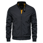 Aaron | Heren Rits Klassieke Bomber Jas
