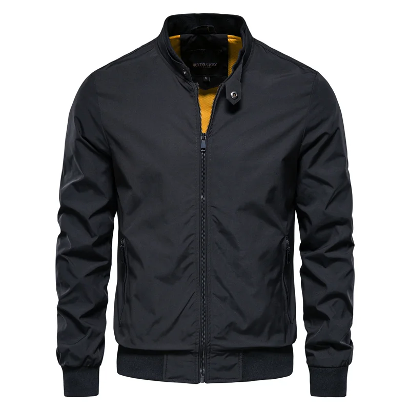Aaron | Heren Rits Klassieke Bomber Jas