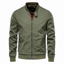 Aaron | Heren Rits Klassieke Bomber Jas