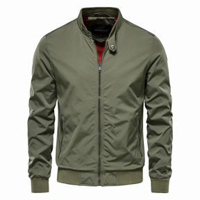 Aaron | Heren Rits Klassieke Bomber Jas