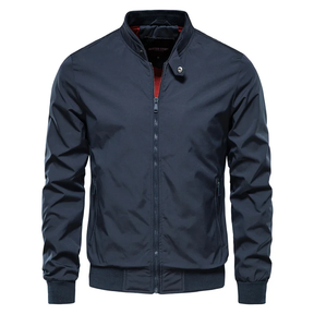 Aaron | Heren Rits Klassieke Bomber Jas