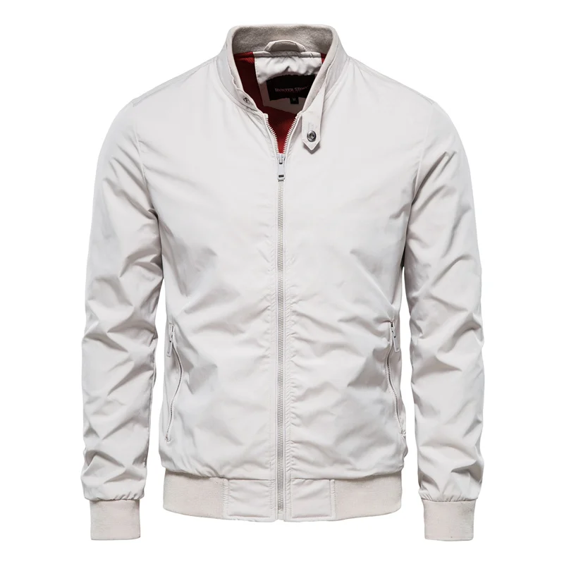Aaron | Heren Rits Klassieke Bomber Jas