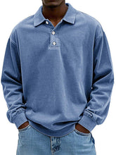 Poloshirt Heren met Lange Mouwen